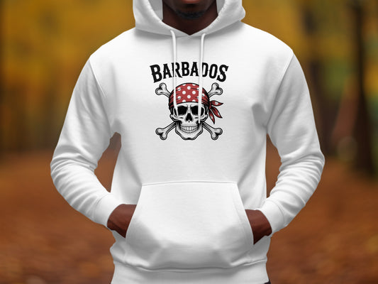 Barbados Pirate Skull Crossbones Hoodie product