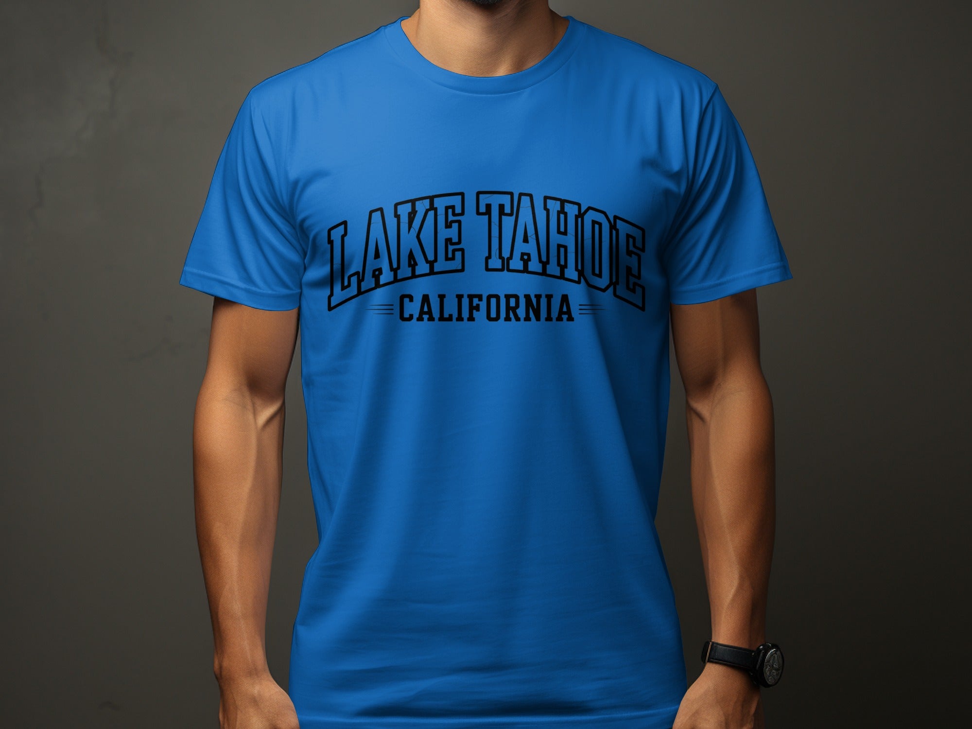 Lake Tahoe California Graphic Print T-shirt product type