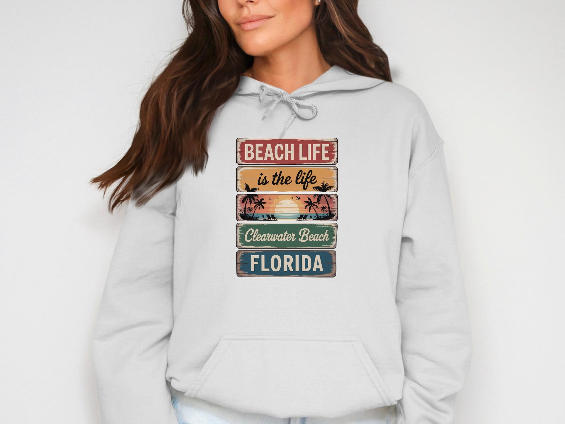 Beach Life Clearwater Beach Florida Hoodie product type