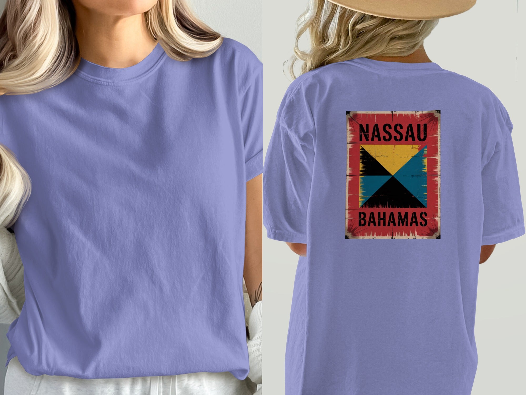 Nassau Bahamas Graphic T Shirt Casual Summer Top product type