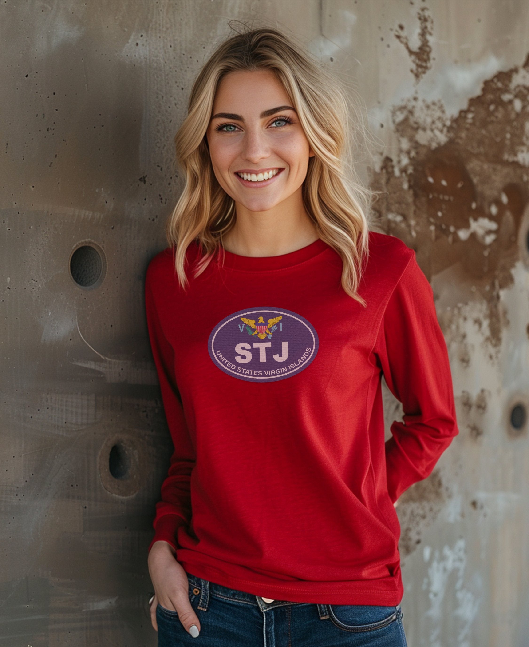 St John Eco Views & Carnival Fun Womens Long Sleeve T-Shirt