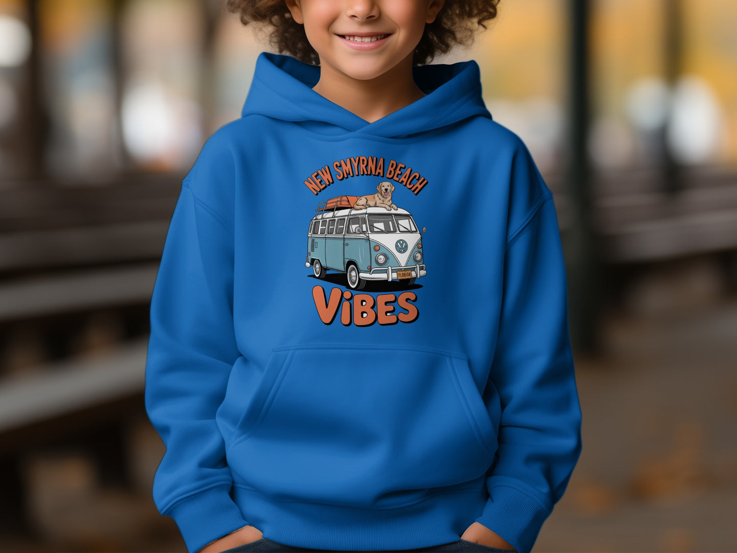 New Smyrna Beach Vibes Hoodie Fun Graphic Product