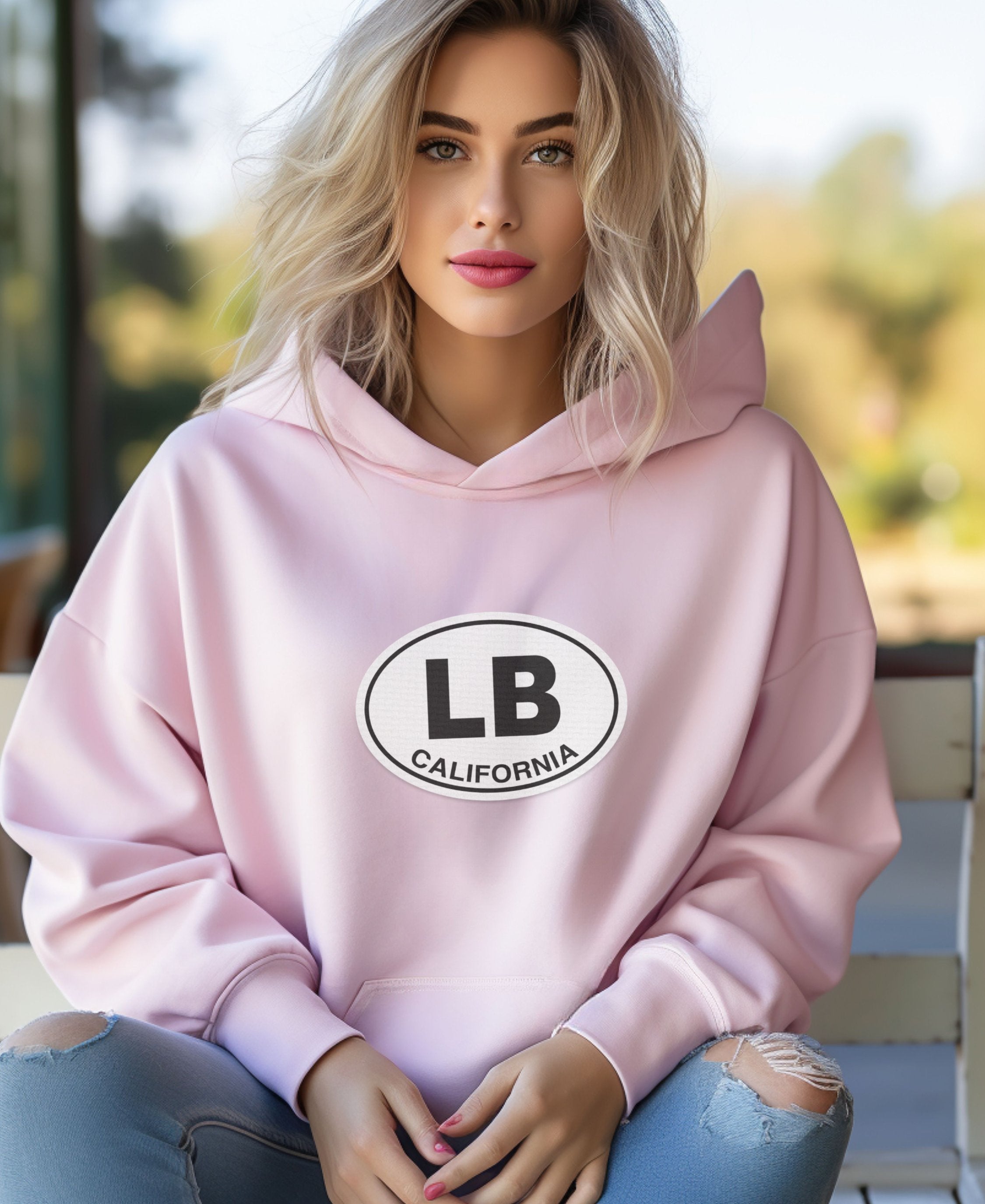 Laguna Beach Chill & Sunset Views Womens Hoodie