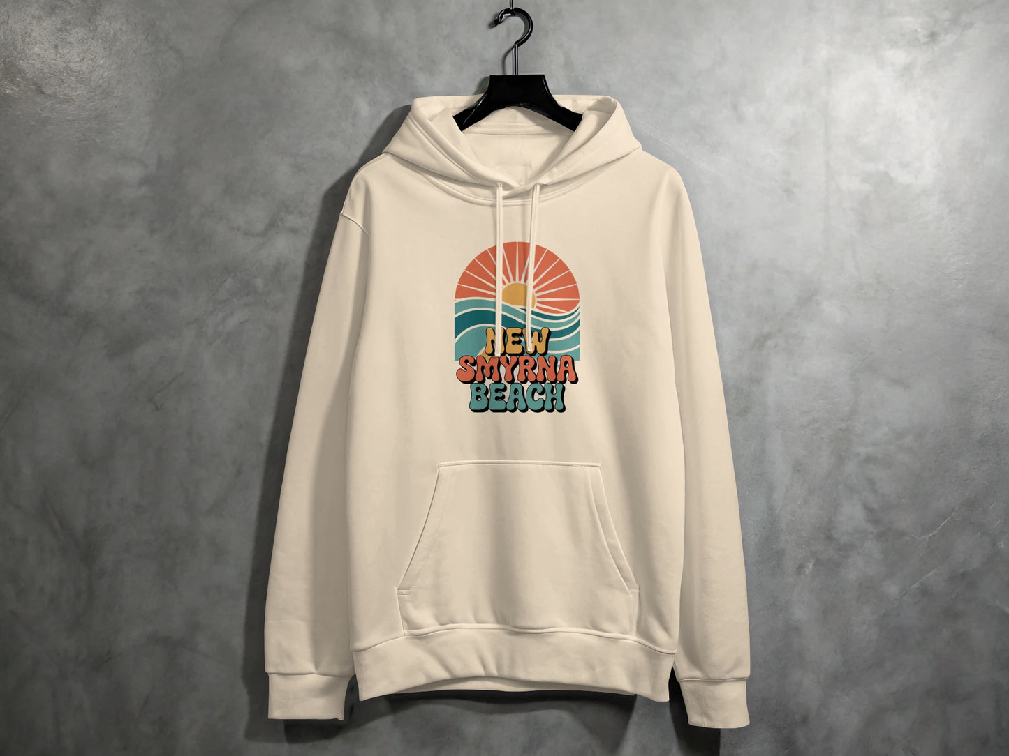 Retro New Smyrna Beach Sunset Hoodie product