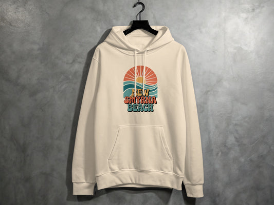Retro New Smyrna Beach Sunset Hoodie product