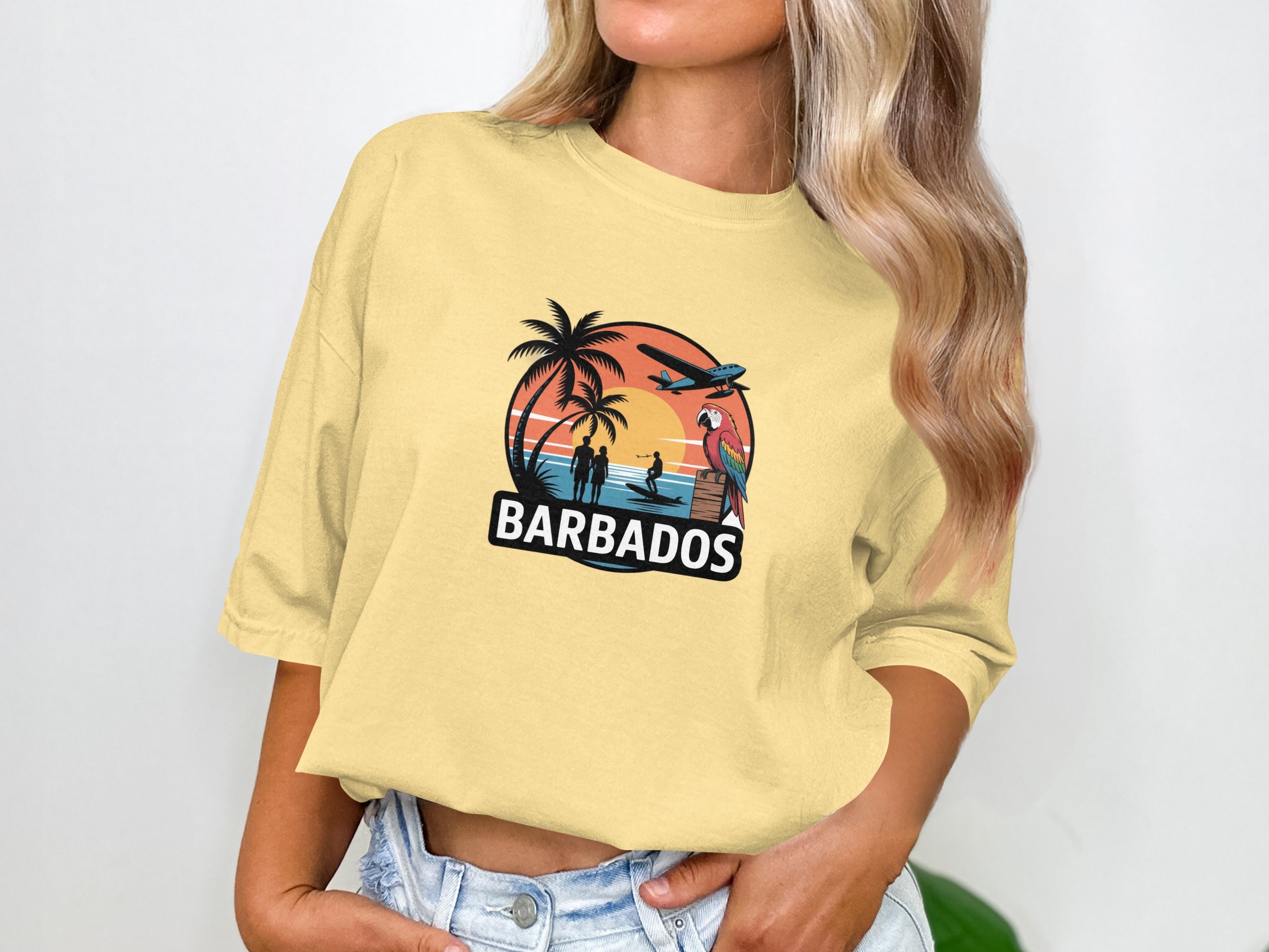 Stylish Barbados Sunset Scenic Graphic Tee product