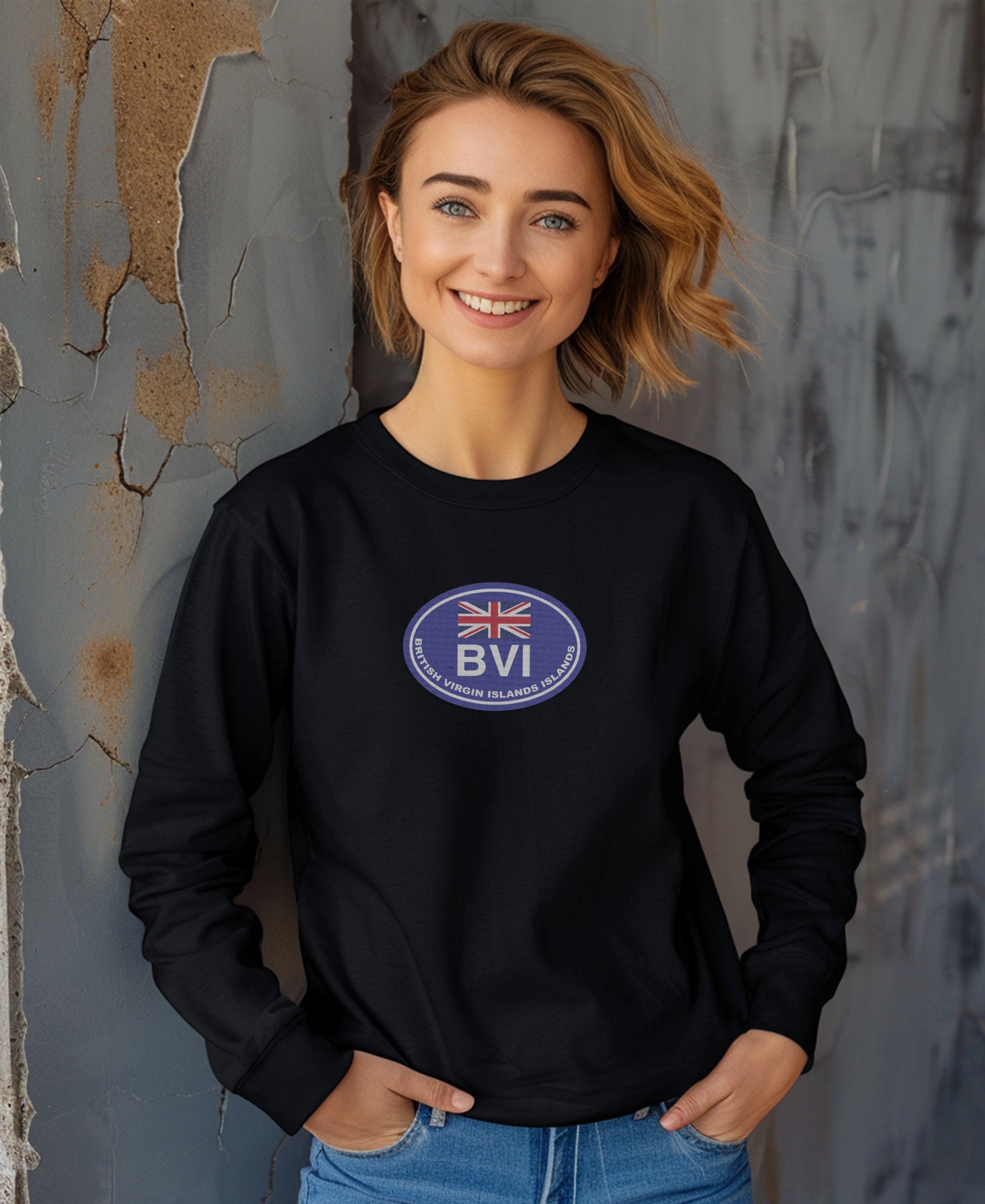 British Virgin Islands BVI Emblem Long Sleeve Shirt product