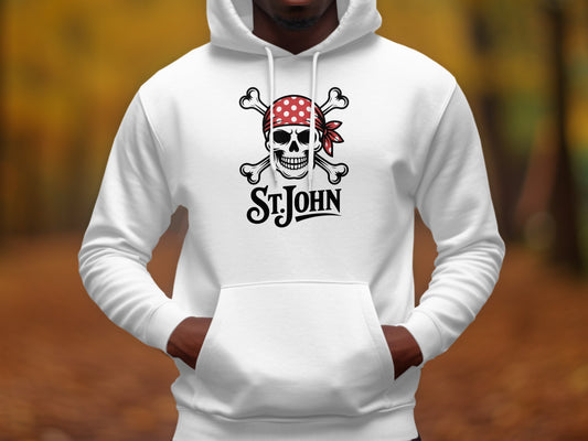 St John Skull and Crossbones Printed Hoodie product
