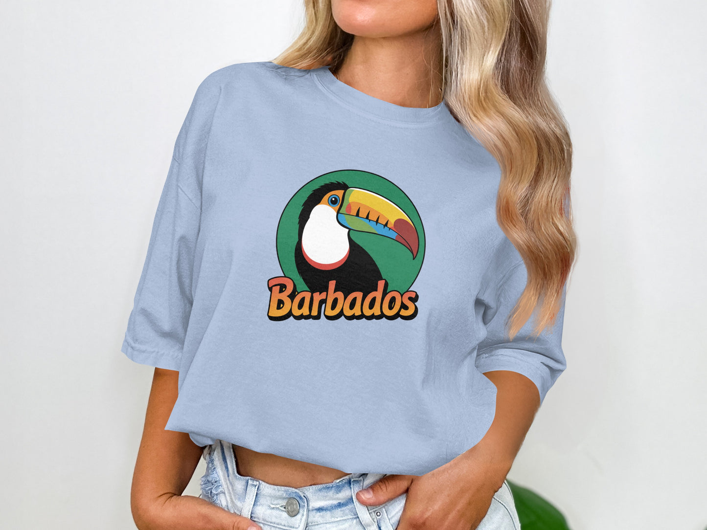 Barbados Toucan Graphic Women's T-Shirt product