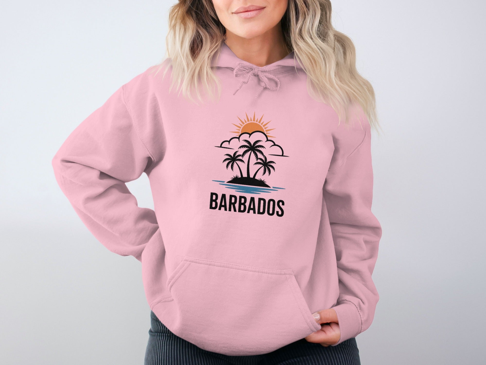 Barbados Island Sunset Graphic Hoodie product type