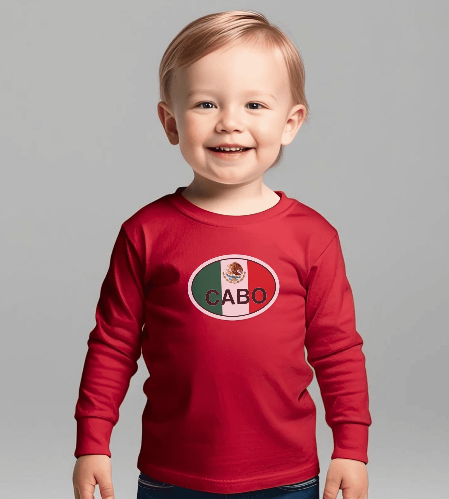 Visit The Arch (El Arco) – Youth Long Sleeve T-Shirt