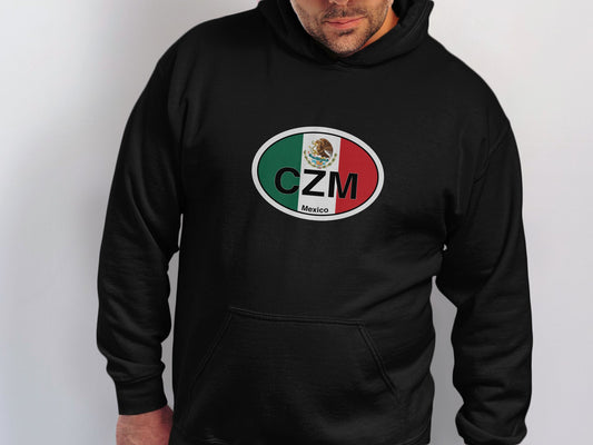 Cozumel Mens Vacation Travel Hoodie Gift Souvenir 1 