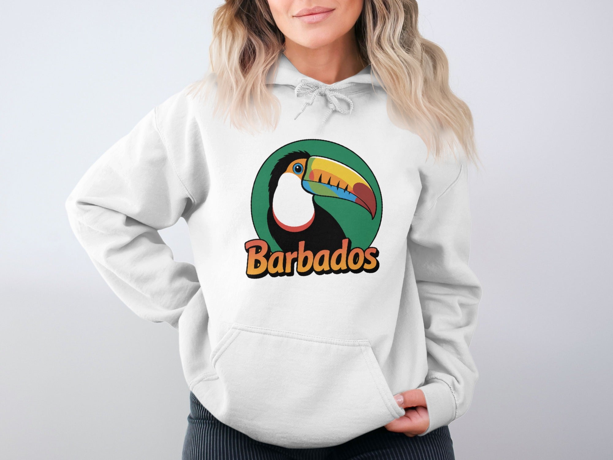 Stylish Barbados Toucan Hoodie Fashion Statement product type