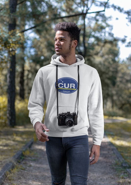 Curacao Mens Hoodie - Vibrant Style for Caribbean Adventures