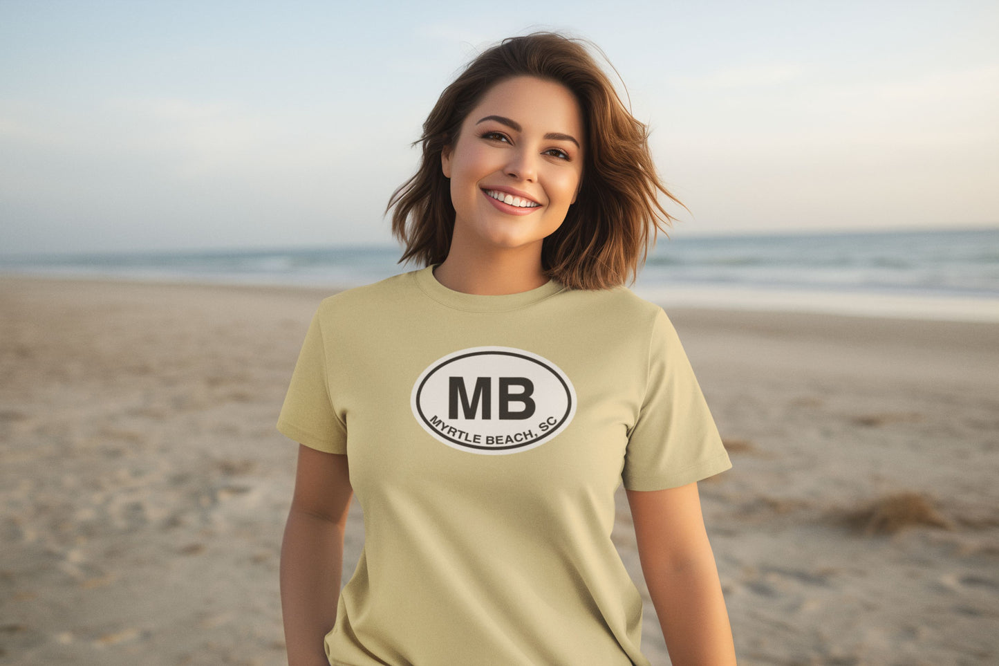 Myrtle Beach Bella Canvas Womens T-Shirt - Celebrate the Grand Strand Styling