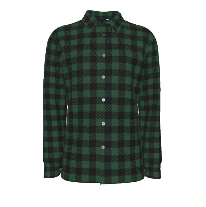 Men's Not Flannel Argyle Long Sleeve Shirt