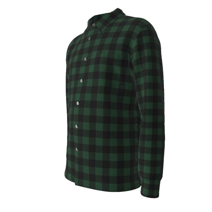 Men's Not Flannel Argyle Long Sleeve Shirt