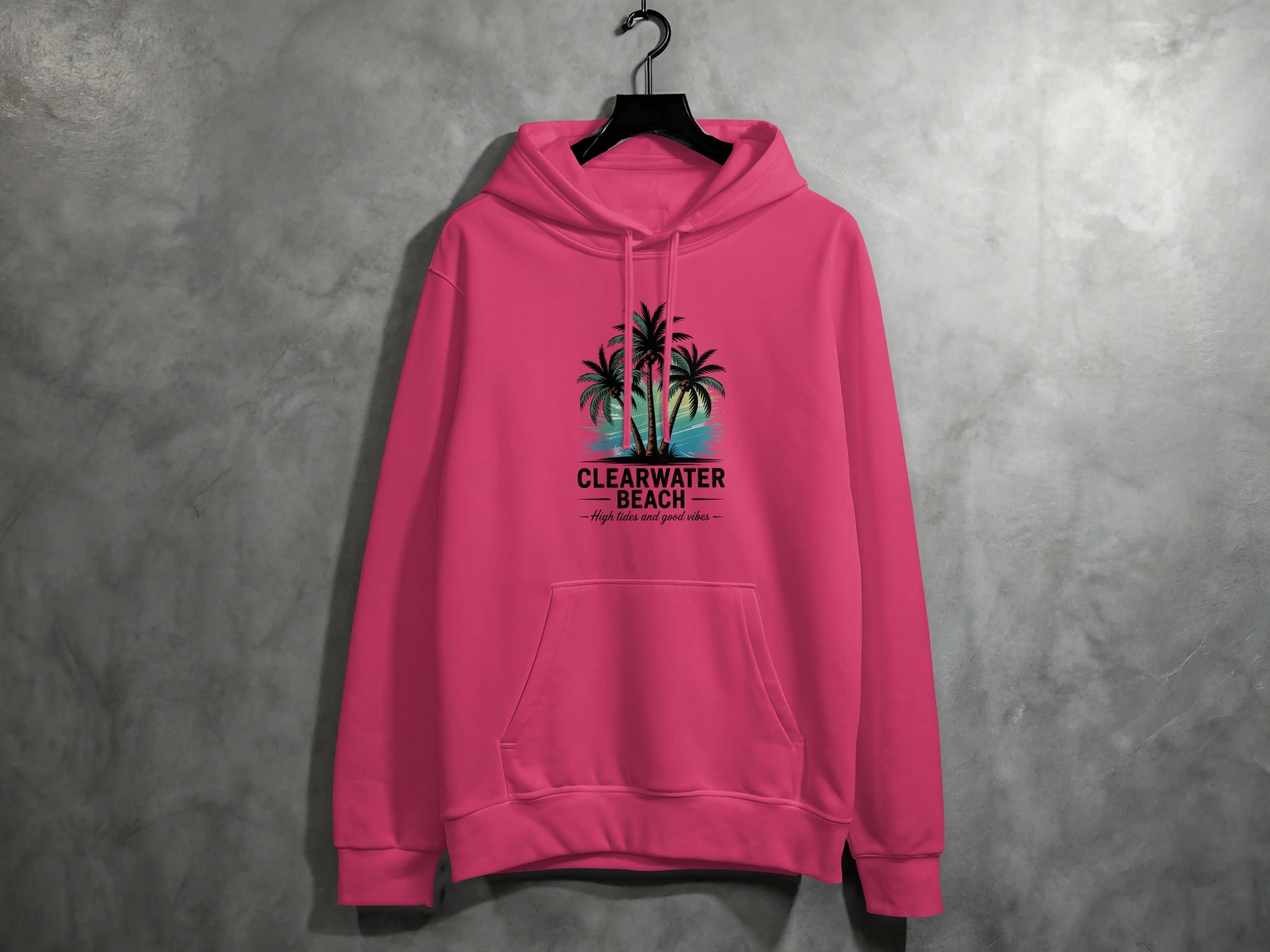 Clearwater Beach Hoodie with Graphic Design product