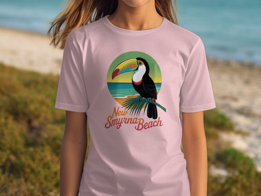 New Smyrna Beach Toucan T-Shirt product type