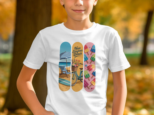 New Smyrna Beach Summer Theme Graphic Tee product