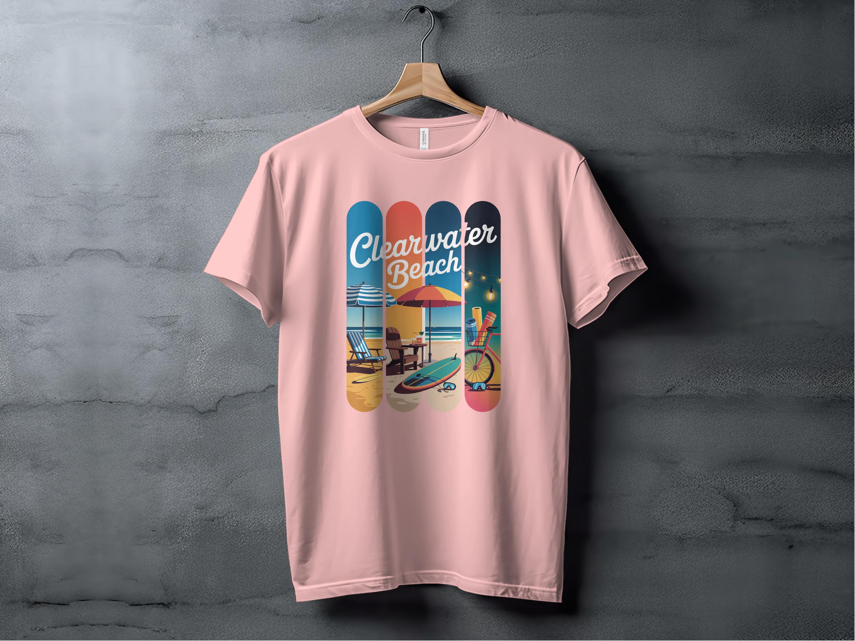 Clearwater Beach Vacation Scenic T-Shirt product
