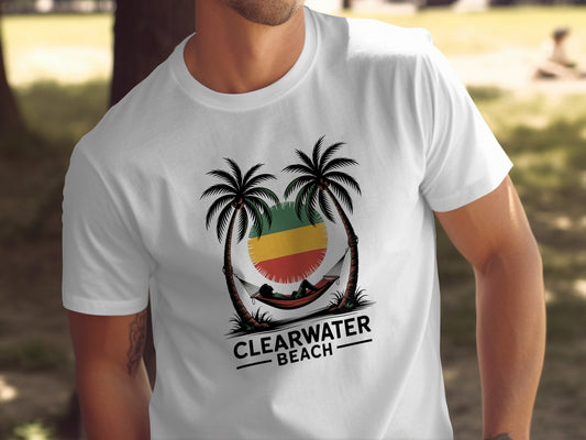 Clearwater Beach Relaxing Palm Trees Design product type