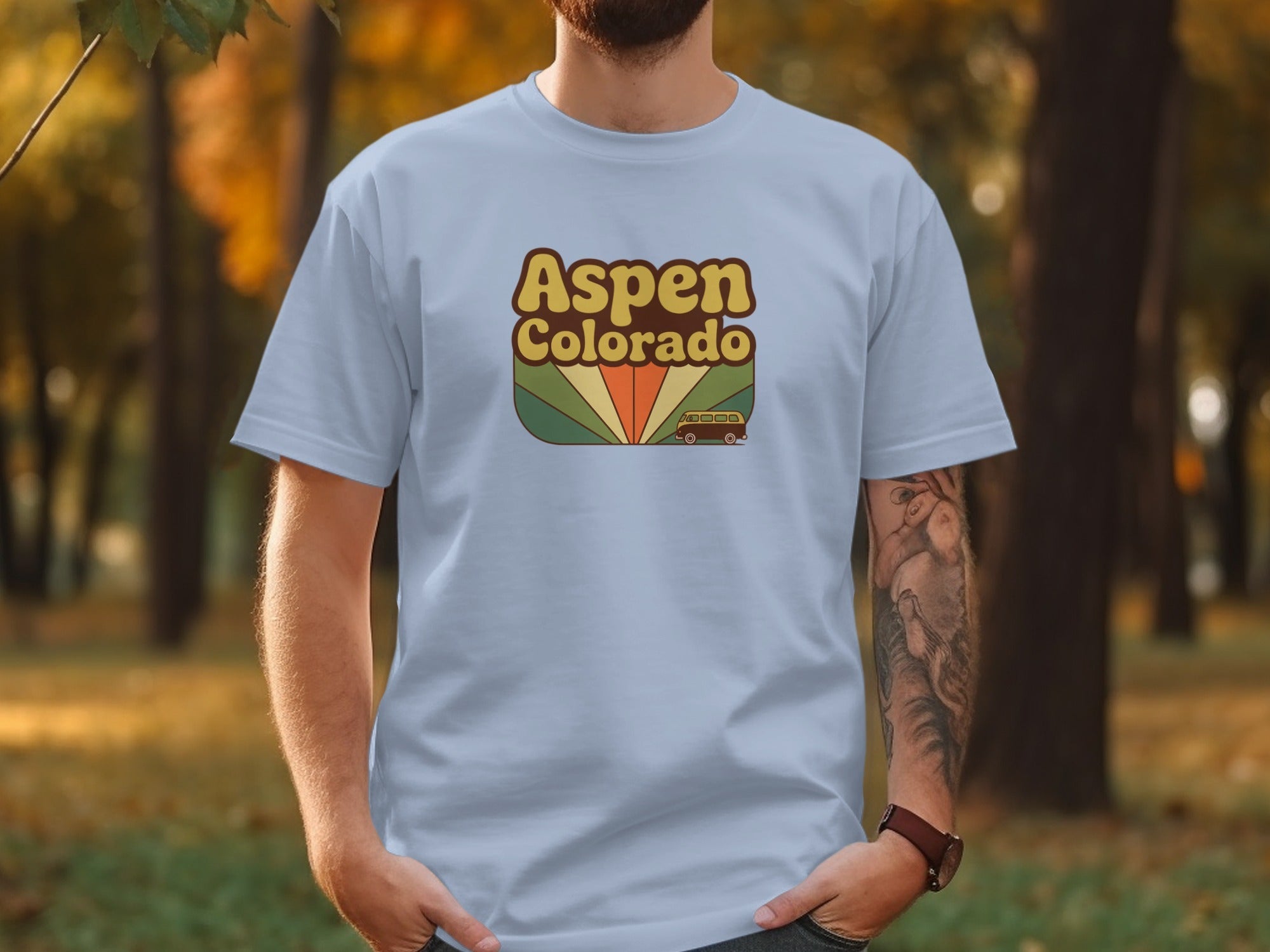 Aspen Colorado Graphic Print T-Shirts product