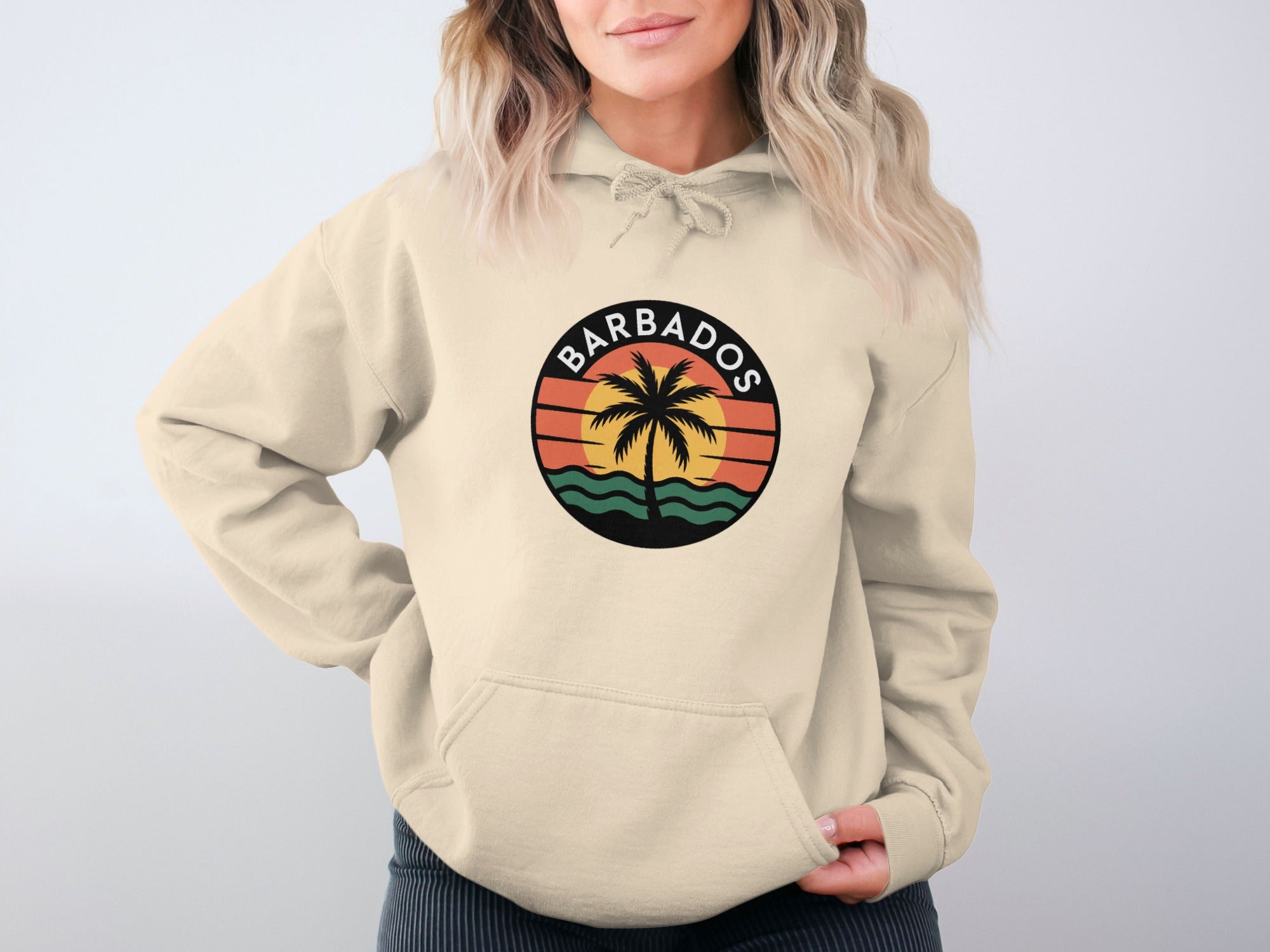 Vintage Sunset Barbados Hoodie product type