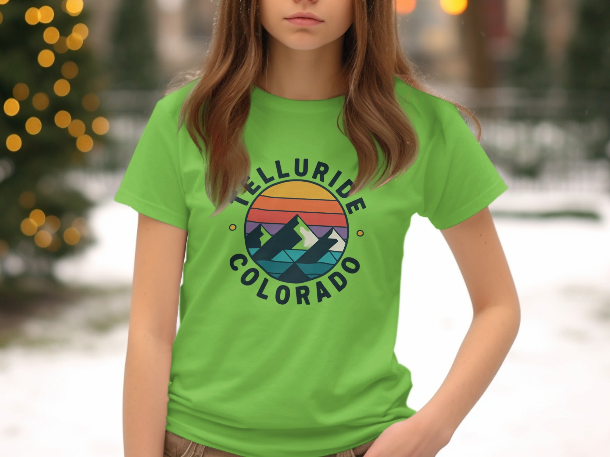 Telluride Colorado Graphic Tee Shirt for Stylish Look