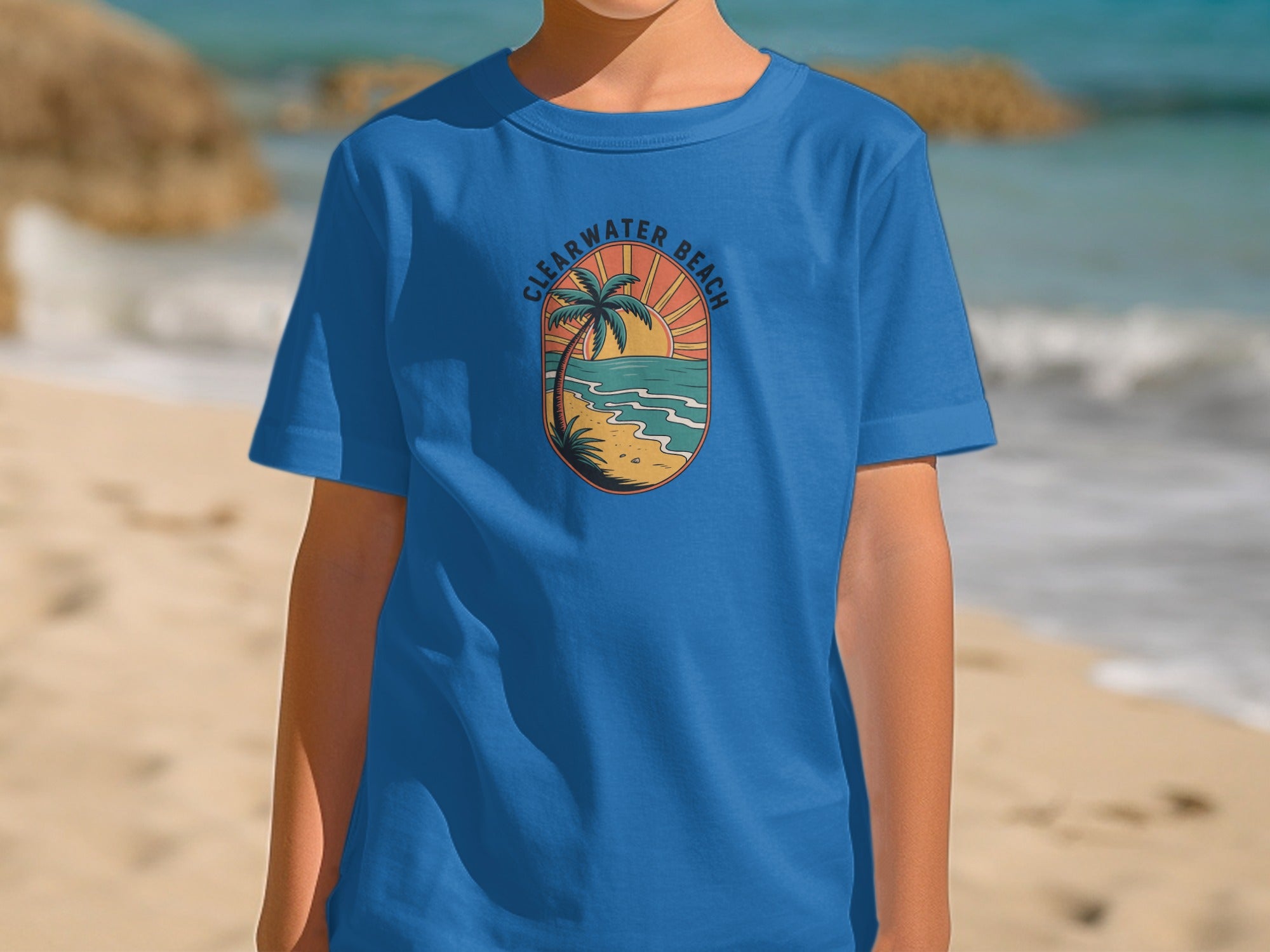 Clearwater Beach Graphic Tee youth product