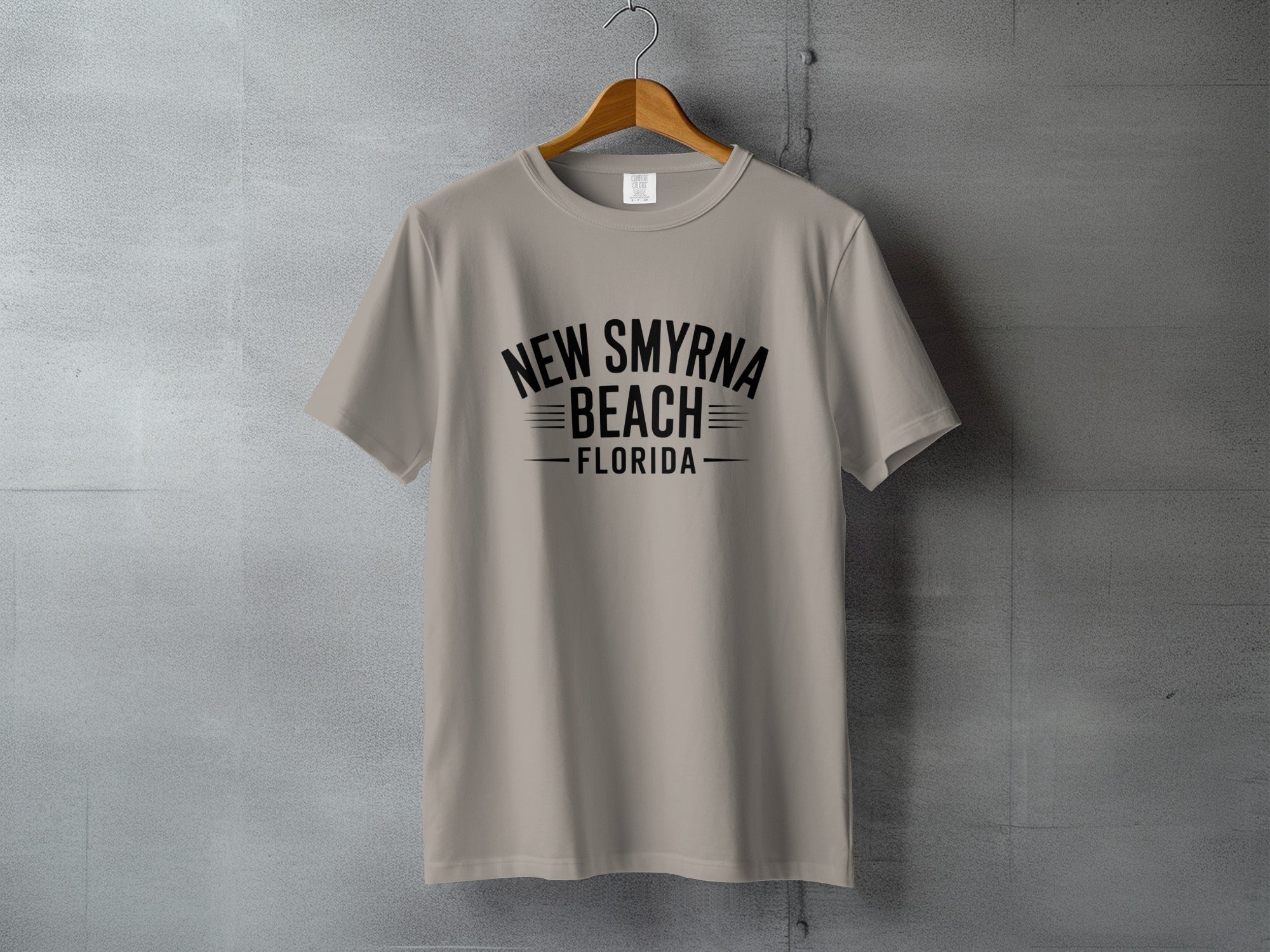 New Smyrna Beach Florida Gray Graphic Tee product