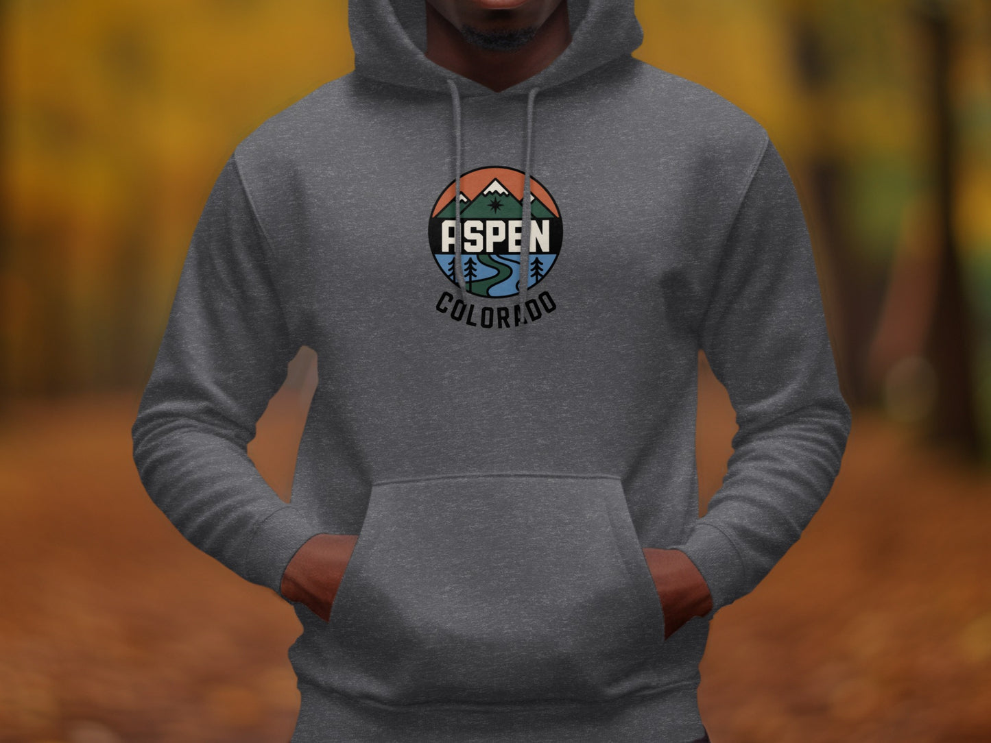 Aspen Colorado Logo Hooded Sweatshirt product type