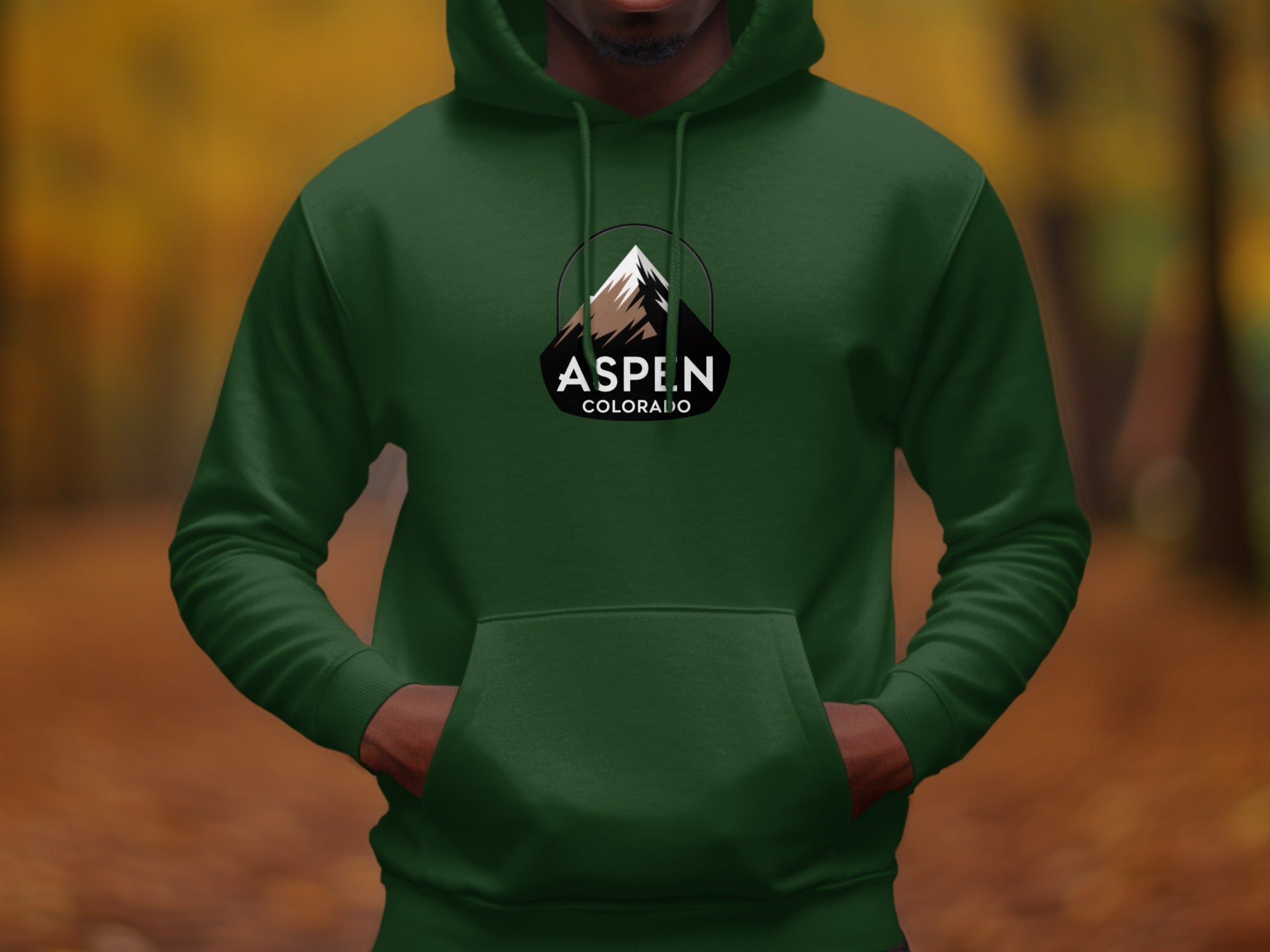 Aspen Colorado Mountain Green Hoodie product