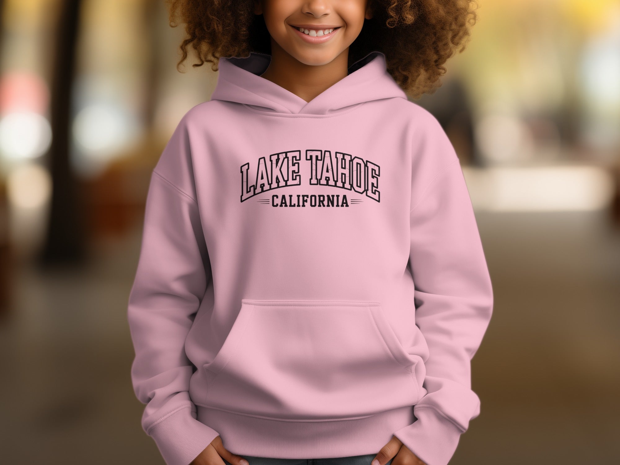 Lake Tahoe California Hoodie for Kids Casual Wear