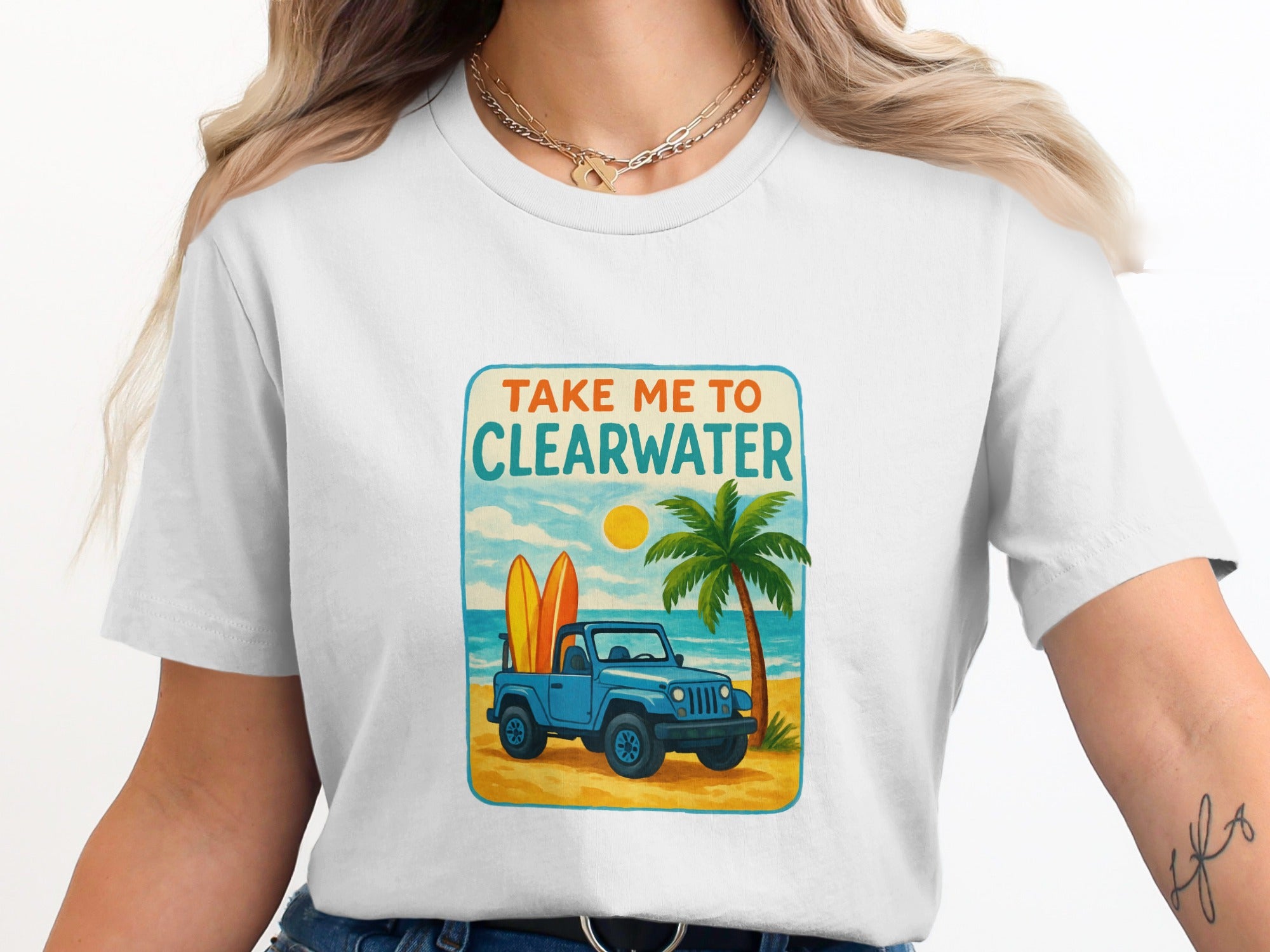 Take Me To Clearwater Beach Graphic Tee product type