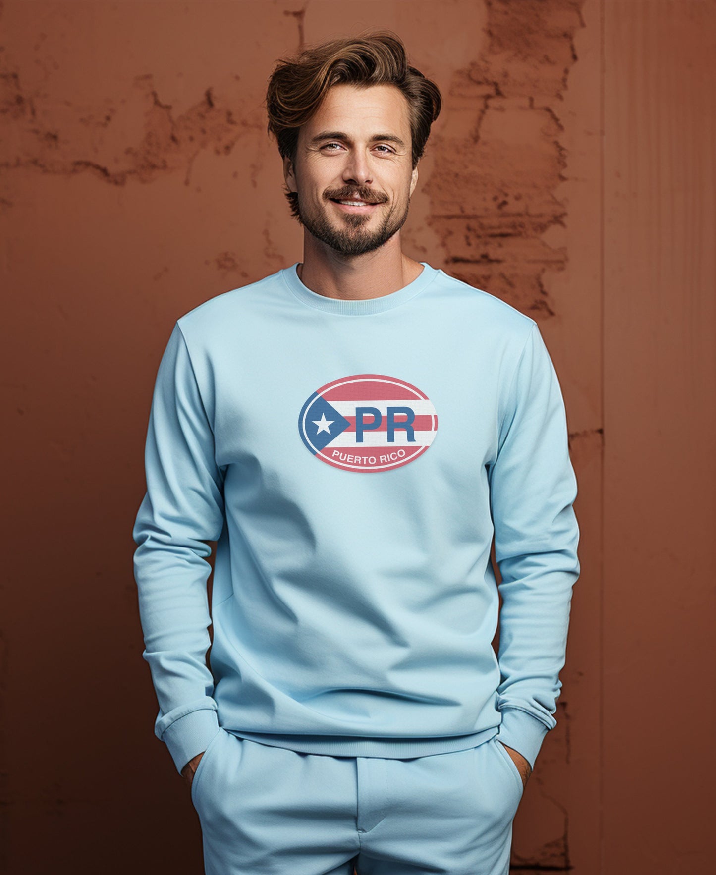 Puerto Rico San Sebastian Street Festival and Coastal Views Mens Long Sleeve T Shirt