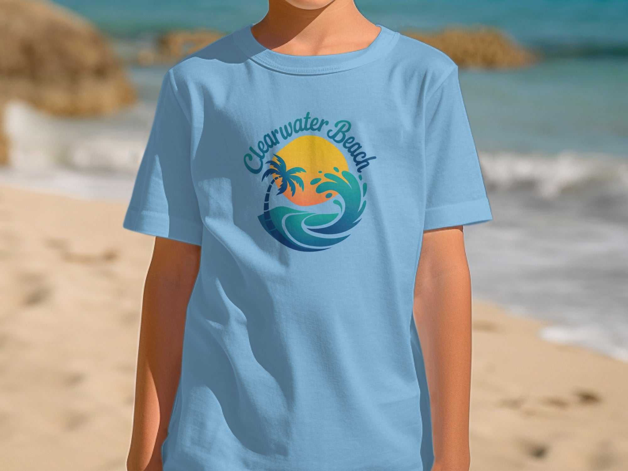 Clearwater Beach Design T-Shirt product type