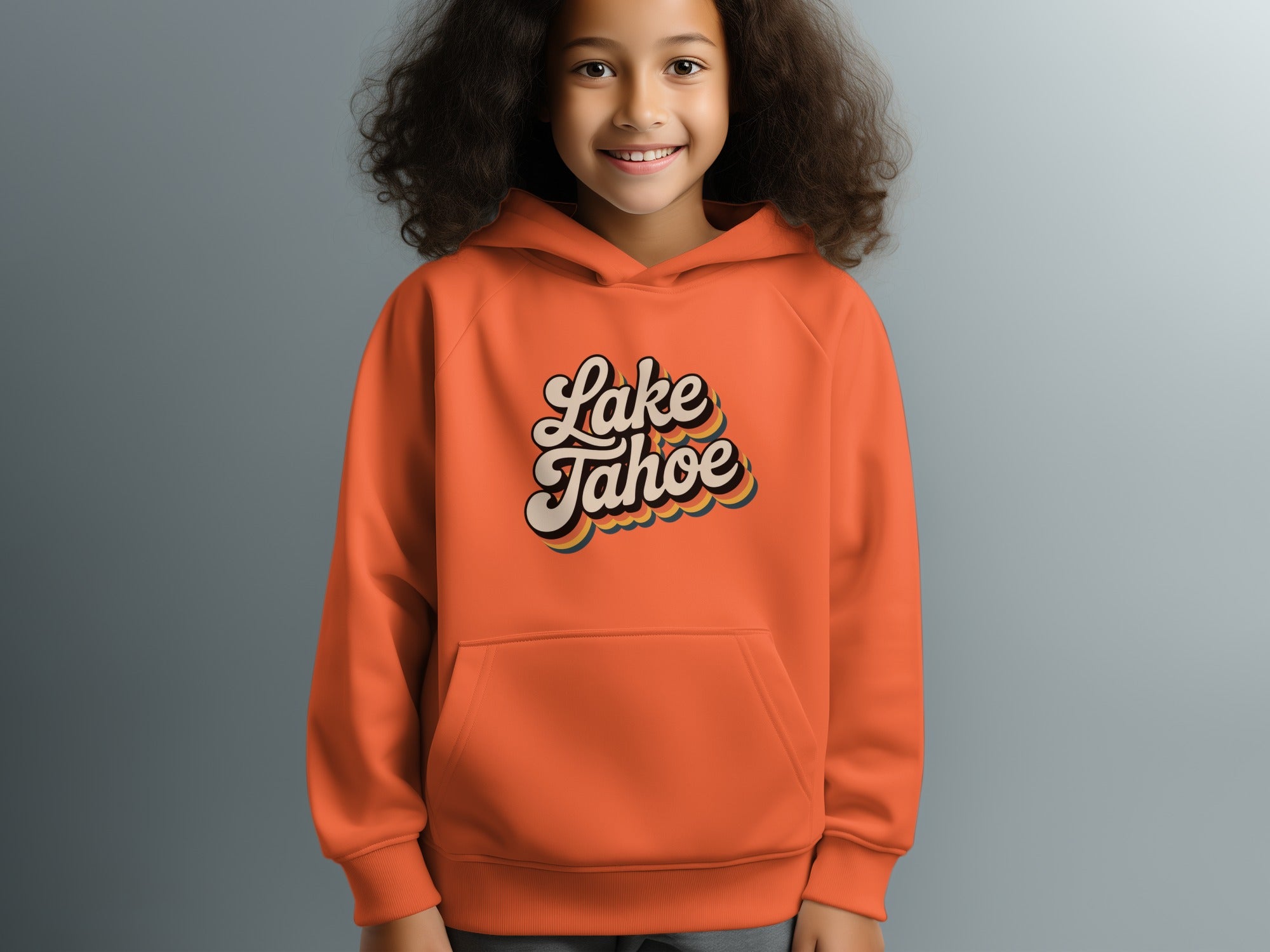 Lake Tahoe Hoodie Retro Inspired Kids Fashion