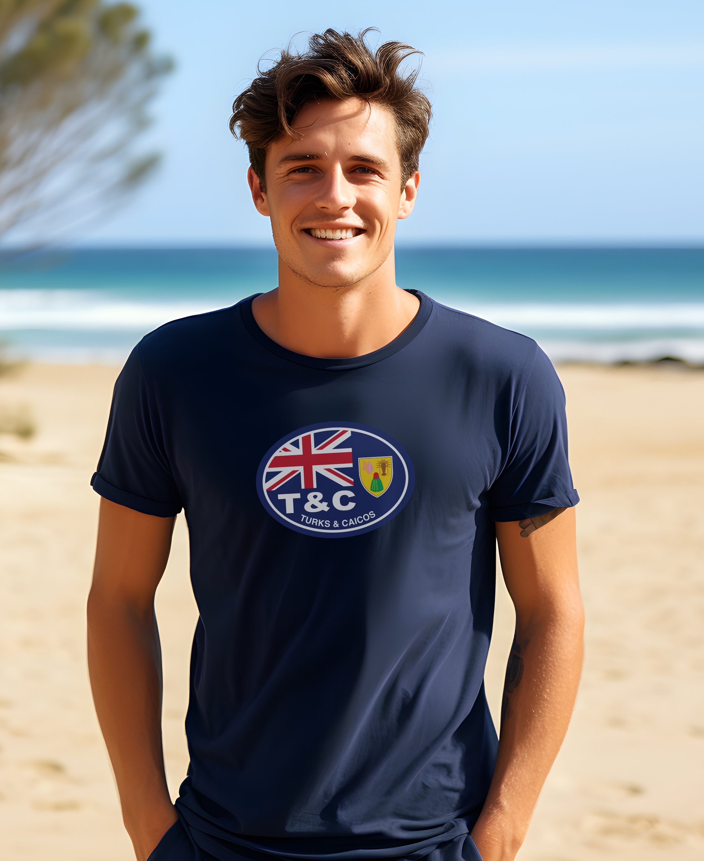 Turks and Caicos Mens T-Shirt – Laid-Back Gear for Big South Regatta
