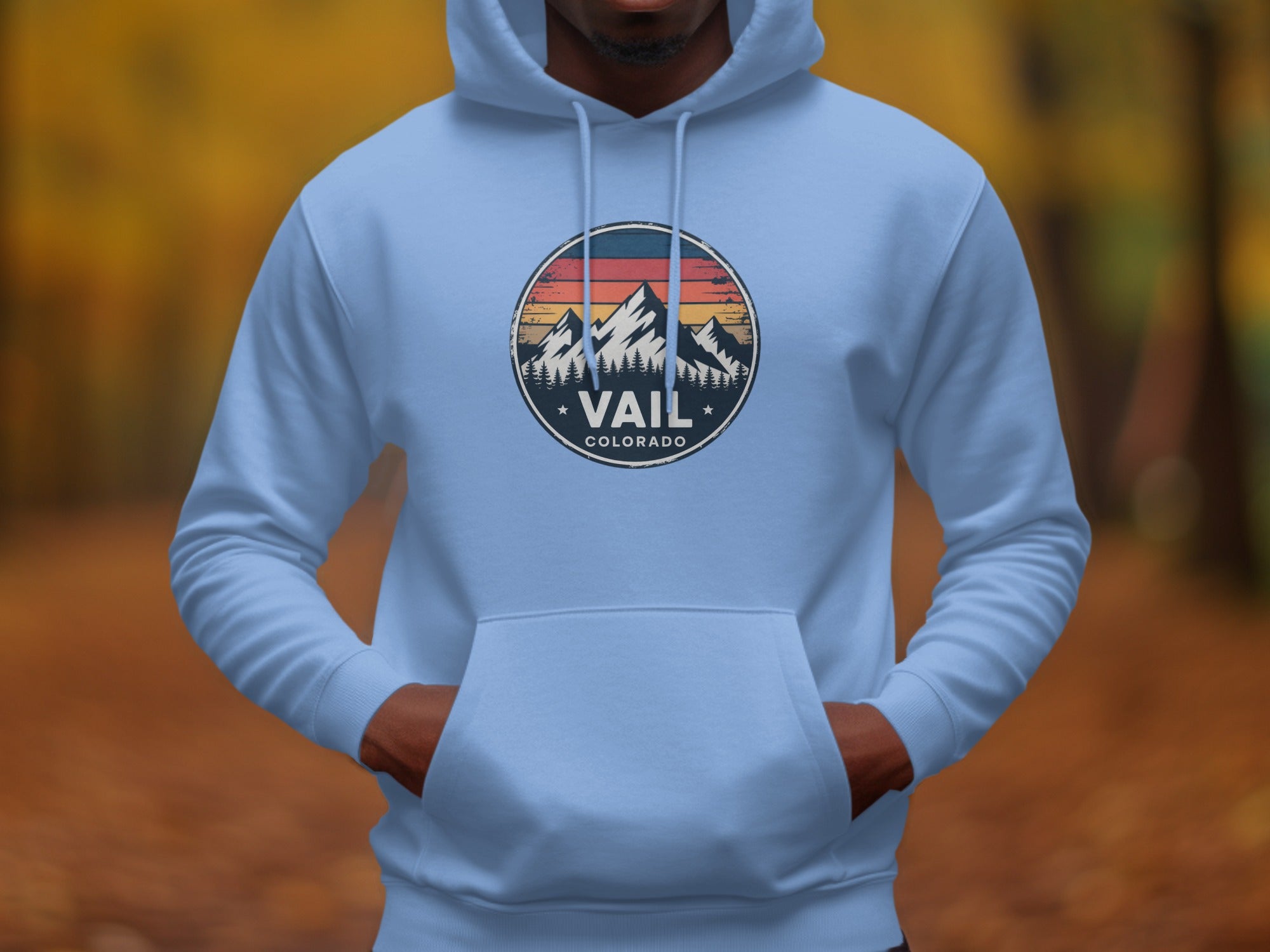 Vail Colorado Scenic Mountains Hoodie product