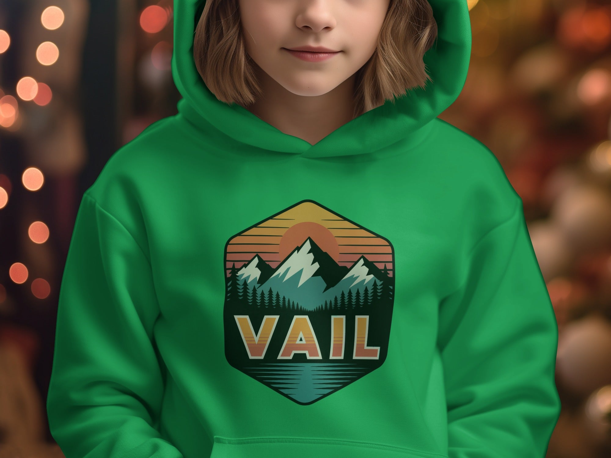 Scenic Vail Mountain Hoodie for Youth Product