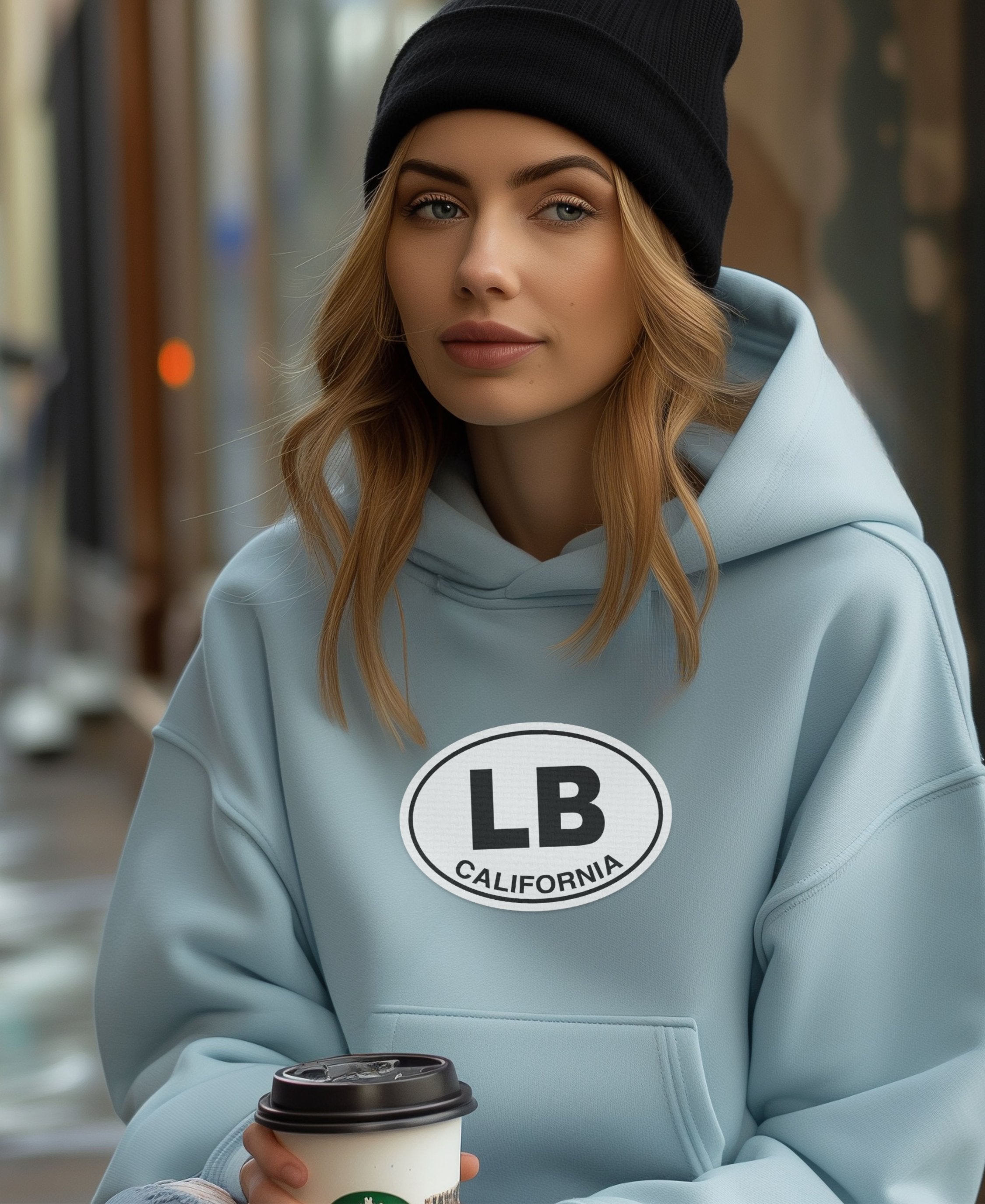 Laguna Beach Chill & Sunset Views Womens Hoodie