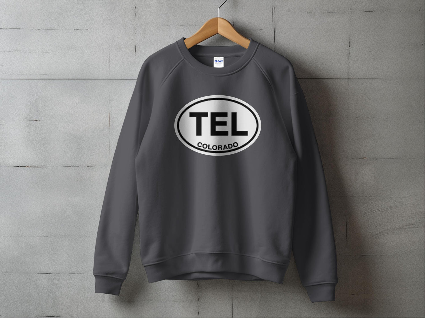 Telluride Mens Sweatshirt Graphite Heather