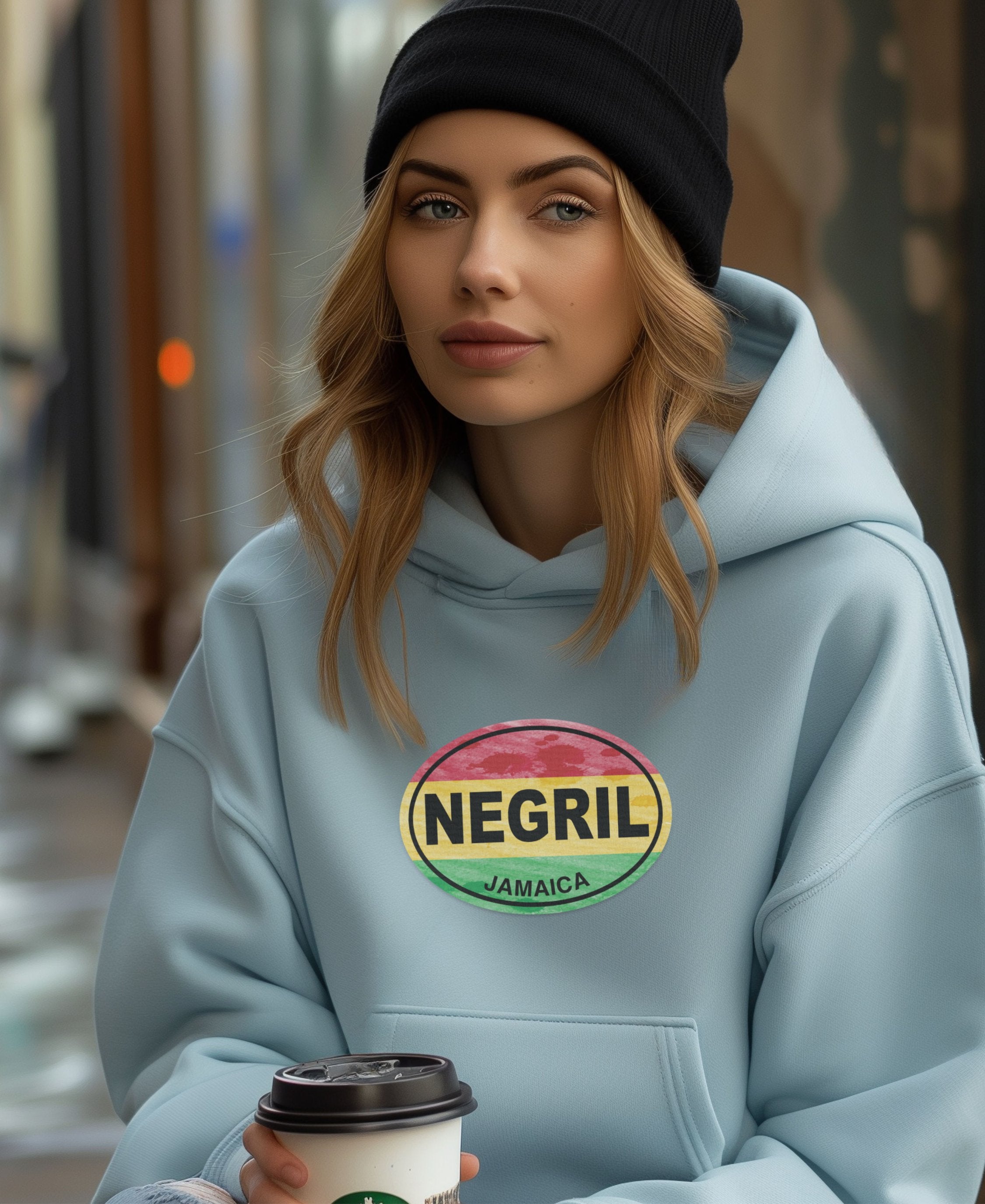 Negril Island Time & Fest Flow Womens Hoodie