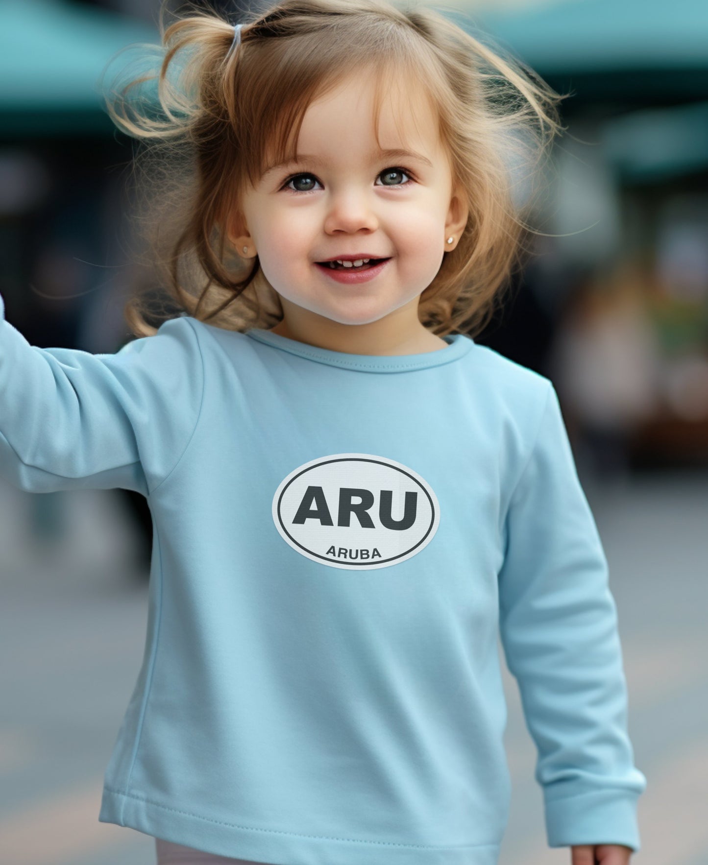 Aruba butterfly watching at The Butterfly Farm Toddler Long Sleeve T-Shirt