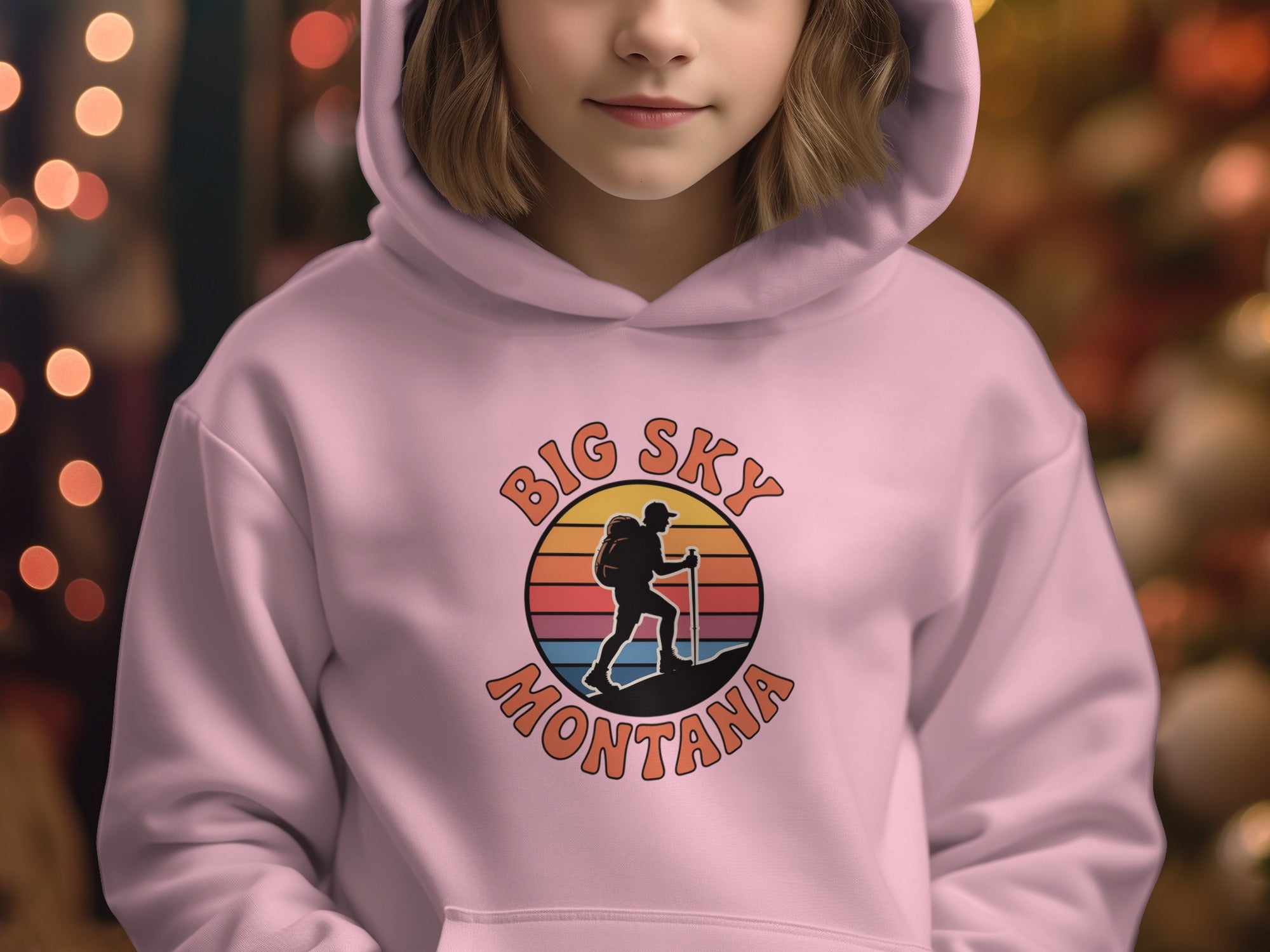 Big Sky Montana Adventure Design Hoodie