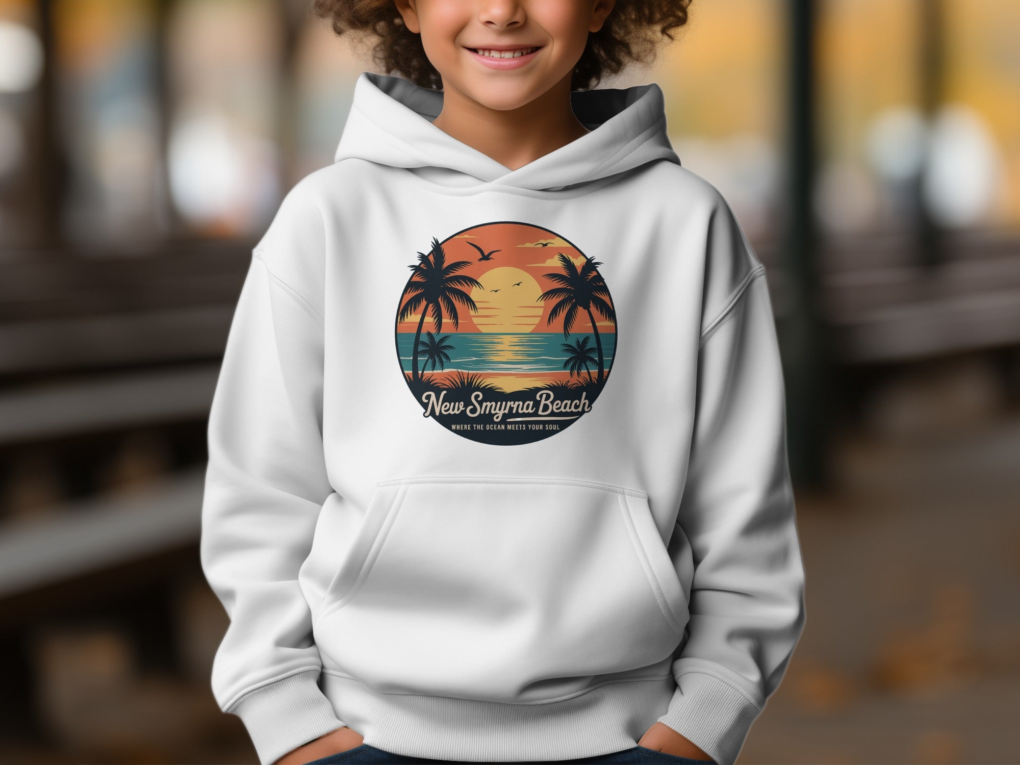 New Smyrna Beach Sunset Hoodie product