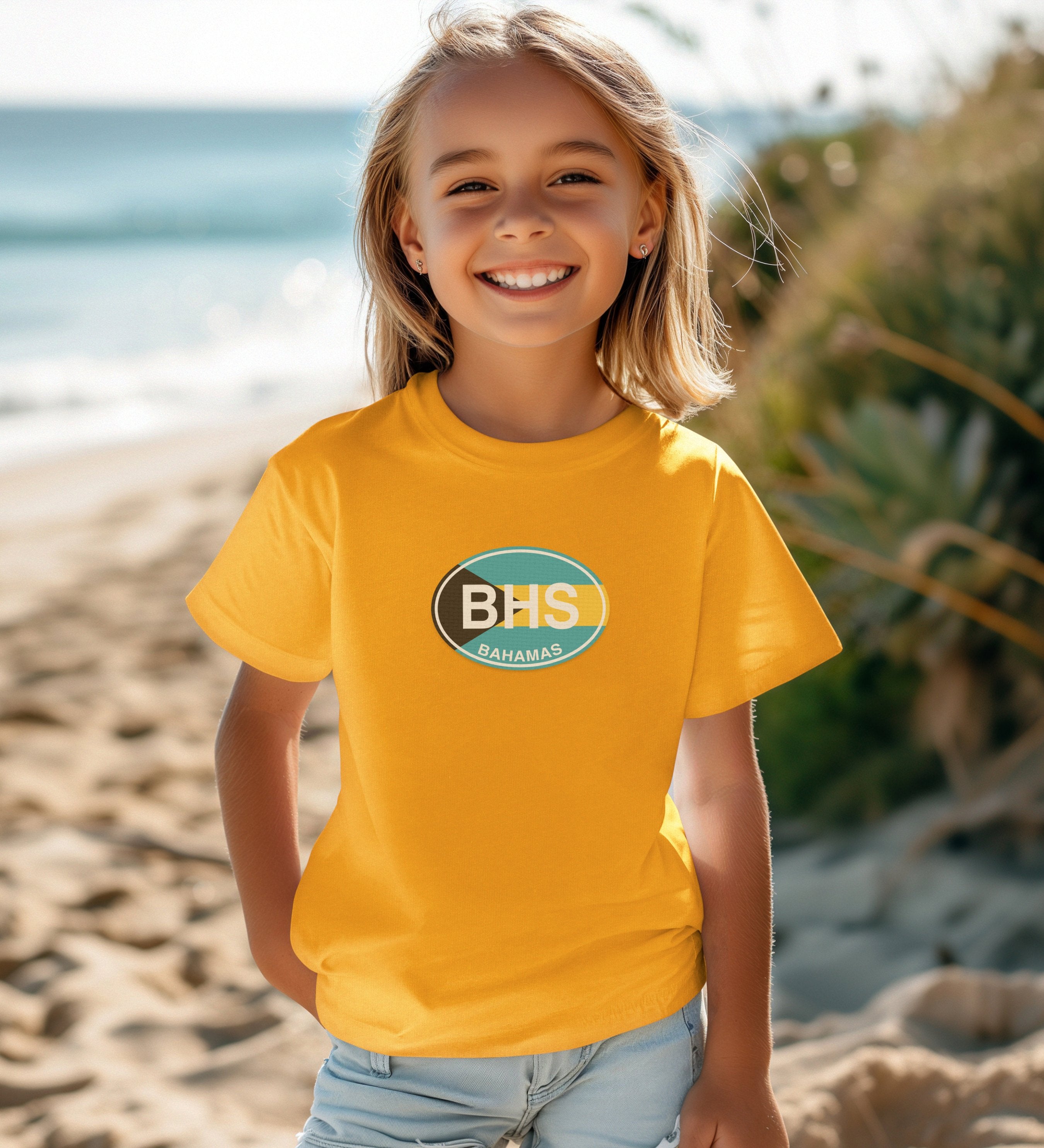 Bahamas gift for swimming with dolphins at Blue Lagoon youth clothing and travel souvenirs