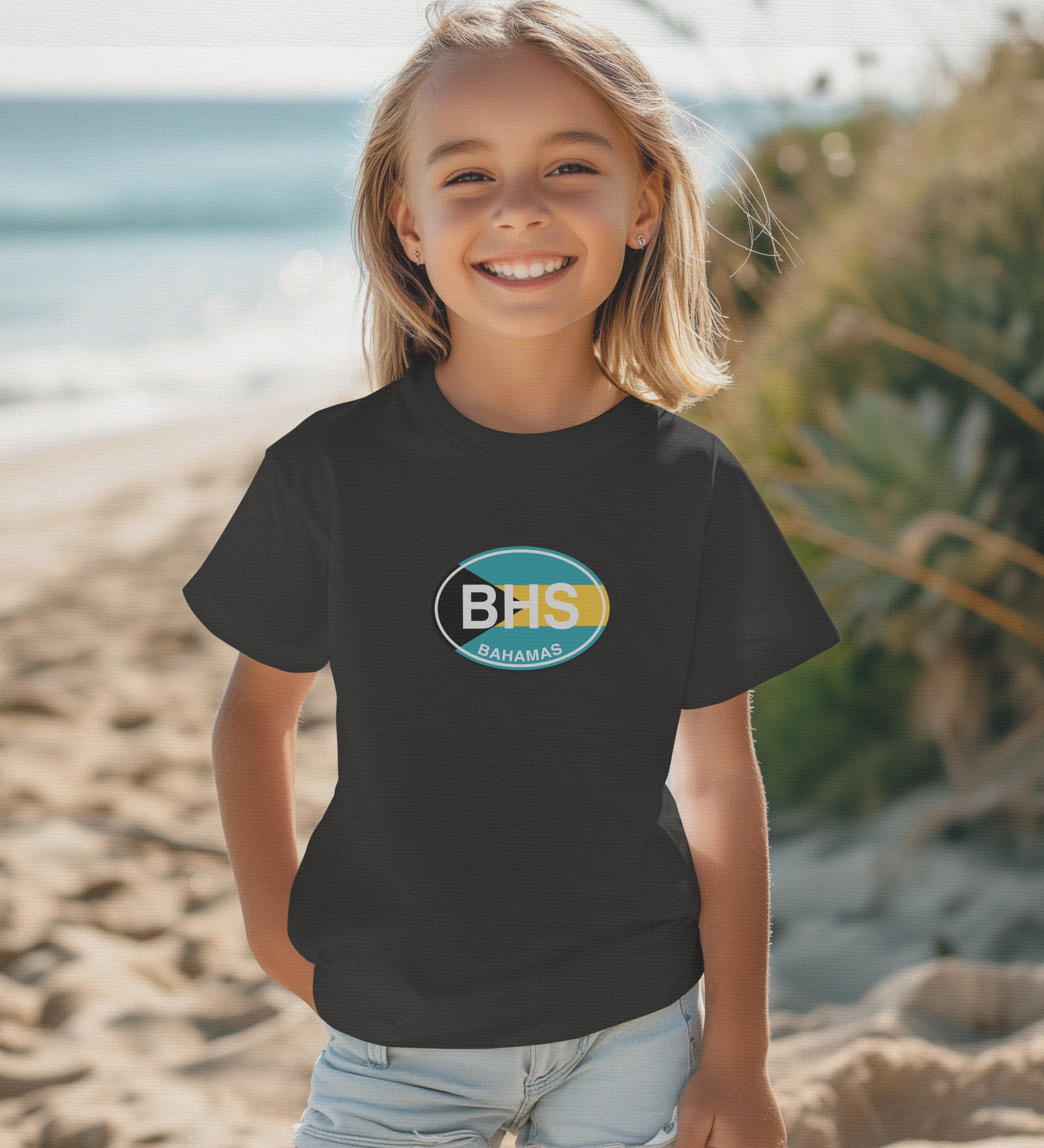Bahamas gift for swimming with dolphins at Blue Lagoon youth clothing and travel souvenirs