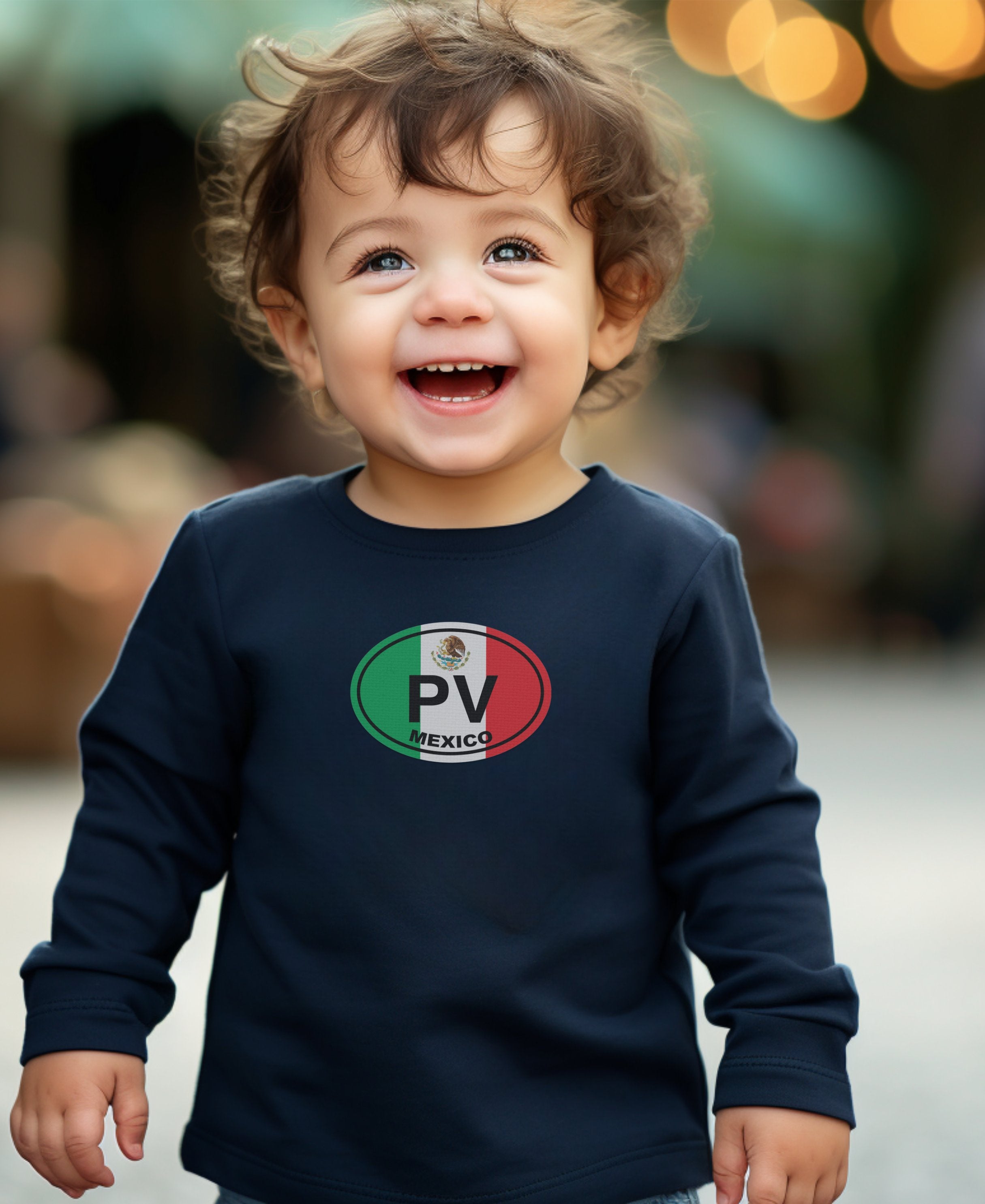 Puerto Vallarta boat trams to Las Caletas Beach Toddler Long Sleeve T-Shirt